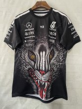 2026 F1 Benz New Pattern Short Sleeve Racing Suit
