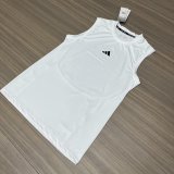 2026 AD White Tight Tank Top