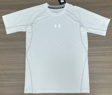 2026 UA White Tight short sleeves