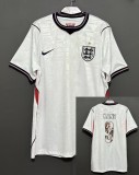 2026 England Embroidered Version Fans Soccer Jersey