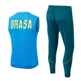 26-27 Brazil Blue Player Version Vest and Trousers (球员套装)