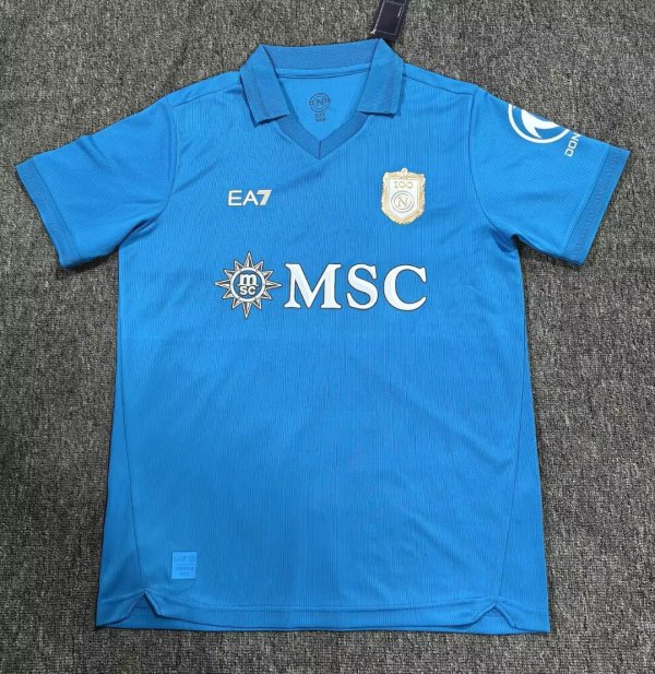 26-27 Napoli Home Fans Soccer Jersey