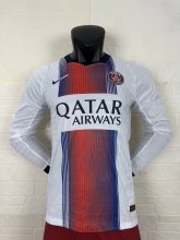 26-27 PSG Away Leaked Edition Long Sleeve Player Version Soccer Jersey*长袖球员