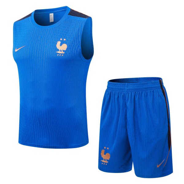 26-27 France High Quality Player Version Tank Top And Shorts Suit  (球员套装)