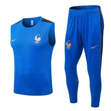 26-27 France Blue Player Version Vest and Trousers (球员套装)