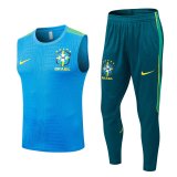 26-27 Brazil Blue Player Version Vest and Trousers (球员套装)