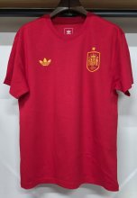 26-27 Spain Red High Quality Casual T-Shirt