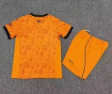 26-27 Wolves Home Kids Soccer Jersey