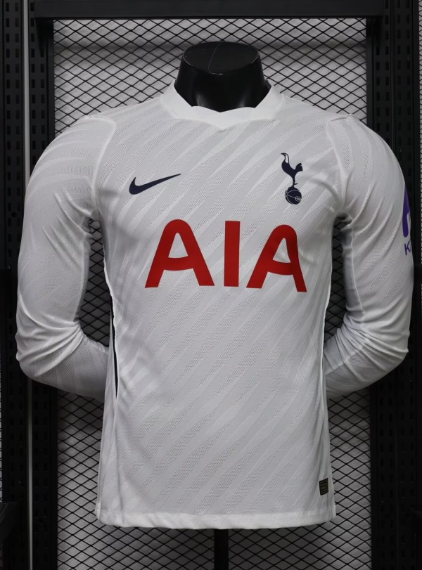 26-27 TOT Home Leaked Edition Long Sleeve Player Version Soccer Jersey*长袖球员