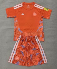 26-27 Newcastle Orange GoalKeeper Adult Suit