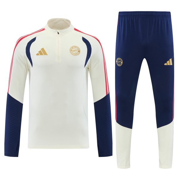 26-27 Bayern High Quality Half Pull Tracksuit