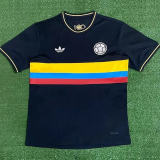 2024 Colombia Black 100th Anniversary Commemorative Edition Fans Soccer Jersey