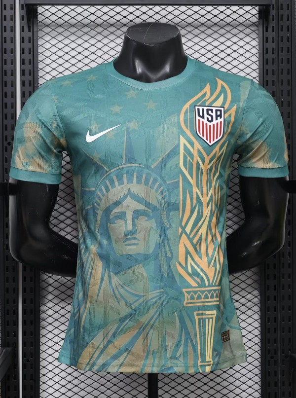 26-27 USA Special Edition Player Version Soccer Jersey