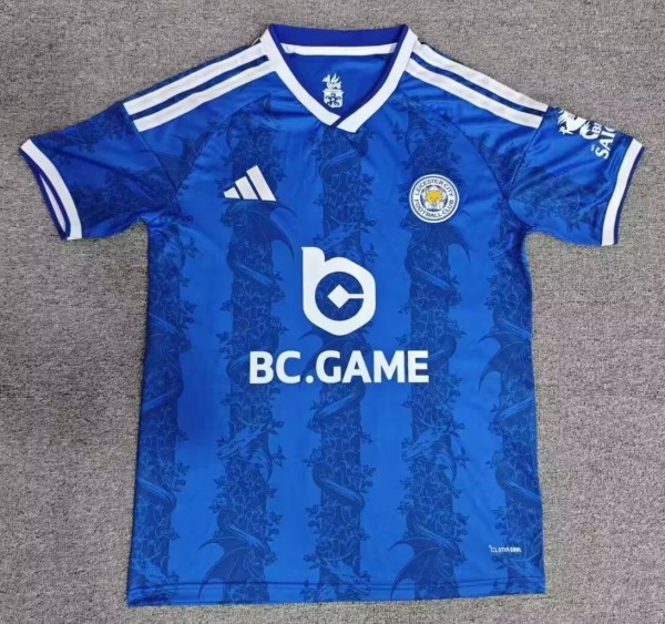 26-27 Leicester City Home Fans Soccer Jersey
