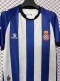 26-27 Espanyol Home Fans Soccer Jersey