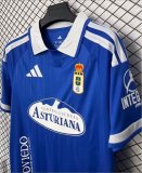 26-27 Real Oviedo Home Fans Soccer Jersey