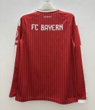 26-27 Bayern Home Long Sleeve Fans Soccer Jersey (长袖)