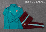 26-27 Portugal High Quality Half Pull Tracksuit
