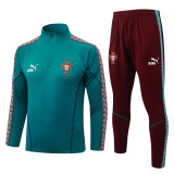 26-27 Portugal High Quality Half Pull Tracksuit