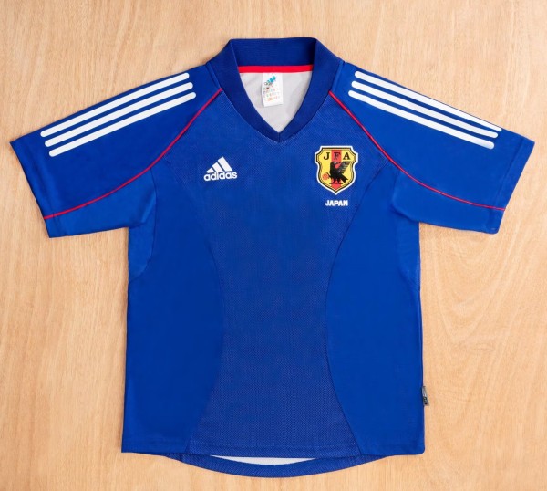 2002 Japan Home Retro Soccer Jersey