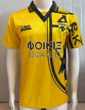 1993-1994 AEK Athens Home Retro Soccer Jersey