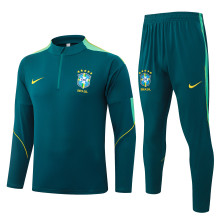 26-27 Brazil High Quality Half Pull Tracksuit