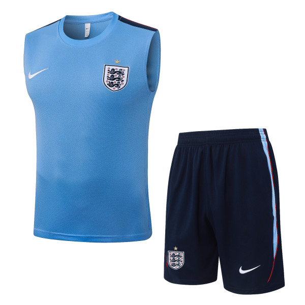 26-27 England High Quality Tank Top And Shorts Suit