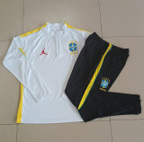 26-27 Brazil High Quality Half Pull Tracksuit