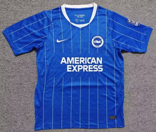 26-27 Brighton Home Fans Soccer Jersey