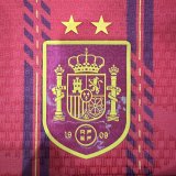 2026 World Cup Spain Home Player Version Soccer Jersey (With 2 Star)*两颗星
