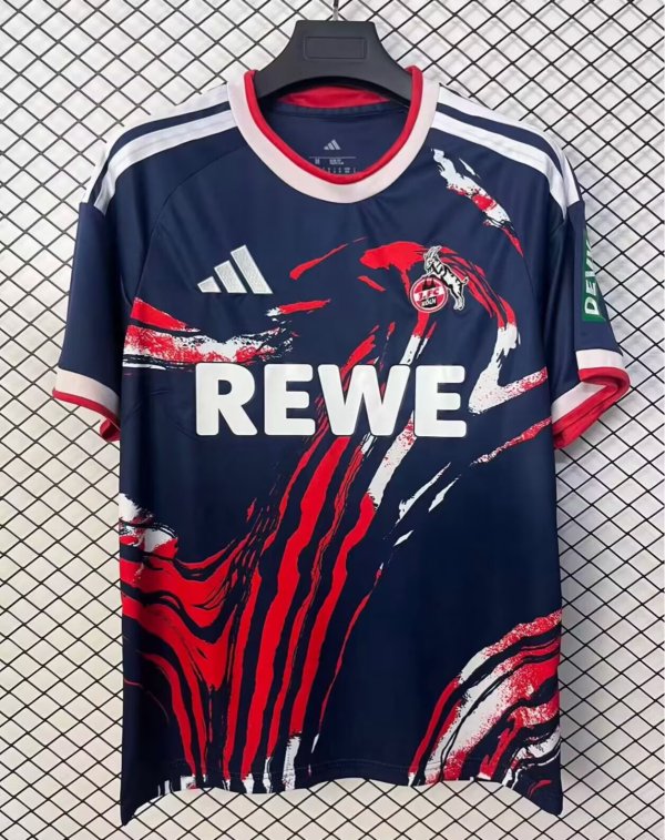 26-27 FC Köln Away Fans Soccer Jersey