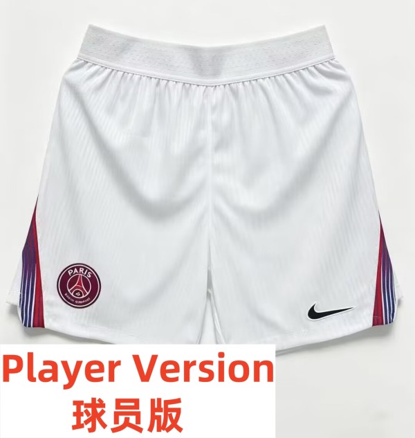 26-27 PSG Away Leaked Edition Player Version Shorts Pants (球员短裤)