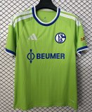 26-27 Schalke 04 Away Fans Soccer Jersey