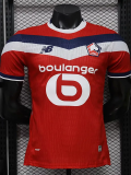 26-27 Lille Home Player Version Soccer Jersey
