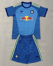 26-27 Leeds United Blue GoalKeeper Adult Suit