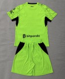 26-27 ACM Green Goalkeeper Kids Soccer Jersey
