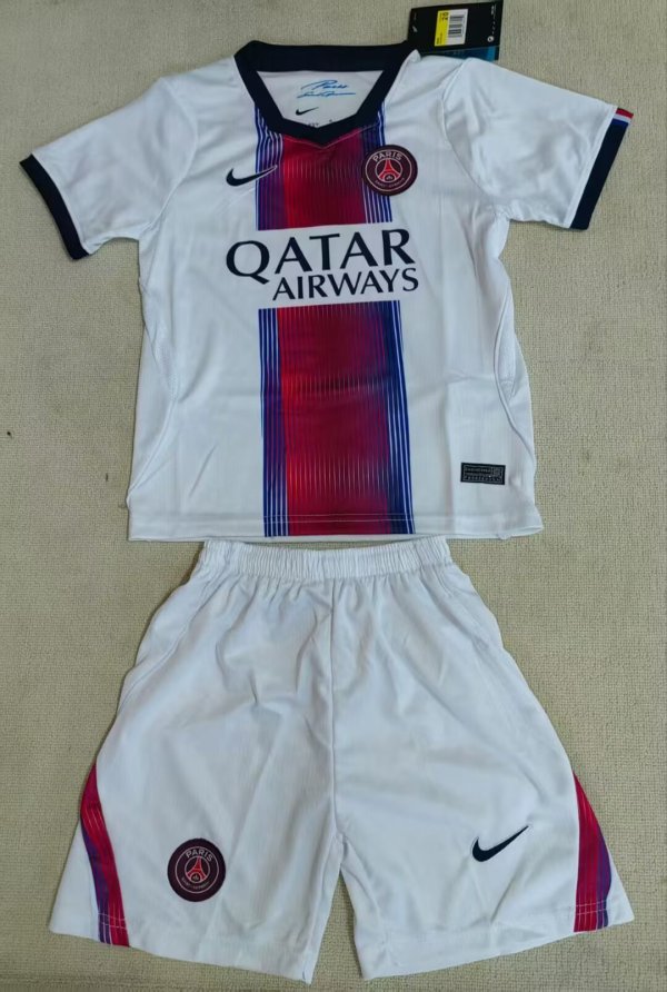 26-27 PSG Away Leaked Edition Kids Soccer Jersey