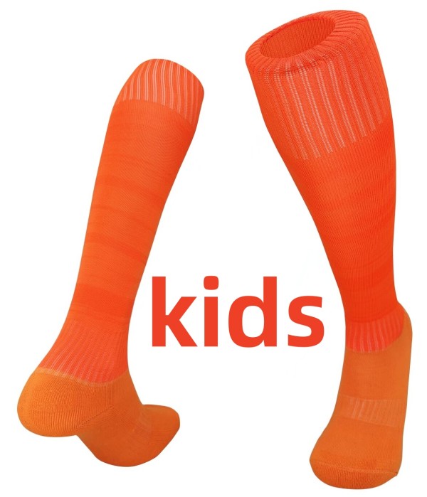 26-27 Orange Kids Socks