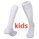 26-27 White Kids Socks