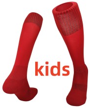 26-27 Red Kids Socks