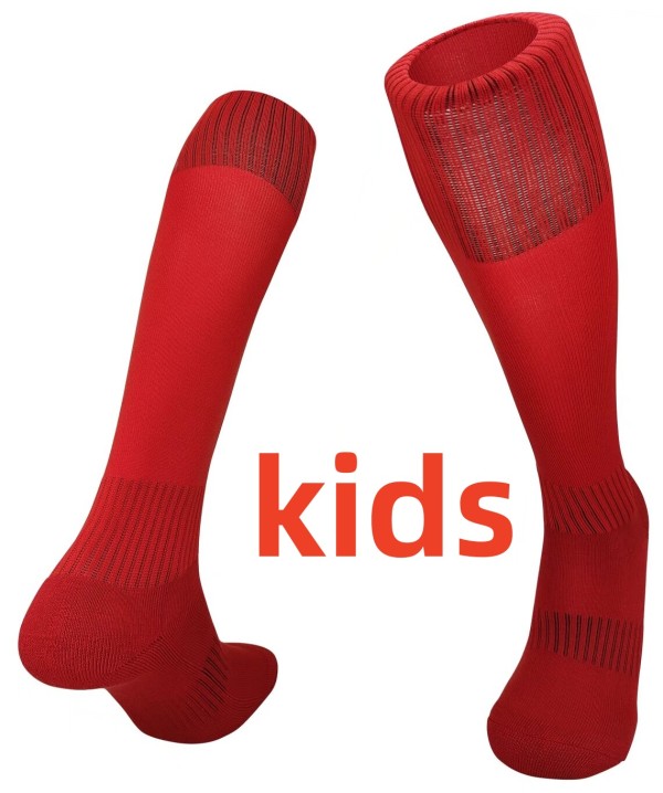 26-27 Red Kids Socks