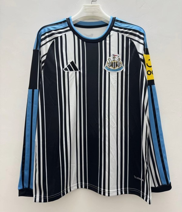 26-27 Newcastle Home Long Sleeve Fans Soccer Jersey (长袖)