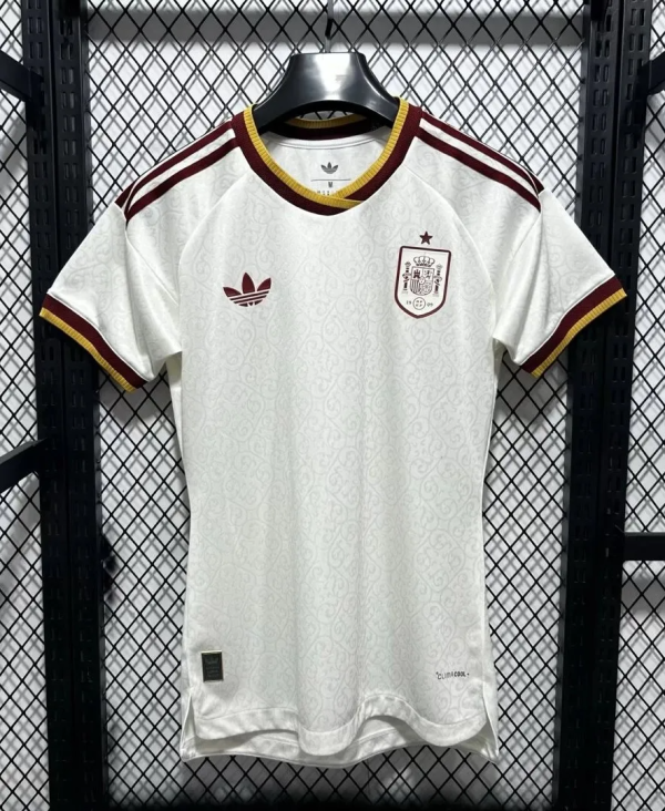 2026 World Cup Spain Away Women Player Version Soccer Jersey (女)
