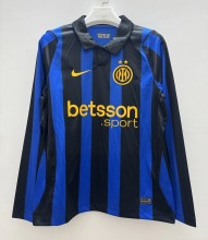 26-27 INT Home Long Sleeve Fans Soccer Jersey (长袖)