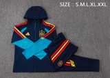 26-27 Spain High Quality Hoodie Jacket Tracksuit