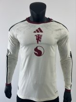 26-27 Man Utd Third Leaked Edition Long Sleeve Player Version Soccer Jersey (长袖球员)