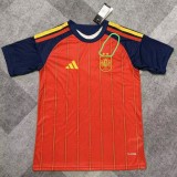 2026 World Cup Spain Home Print CAMPEONES #26 Fans Soccer Jersey (With 2 Star)*两颗星