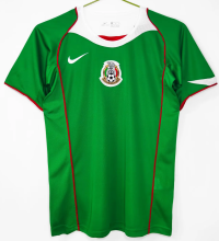 2004 Mexico Home Retro Soccer Jersey