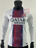 26-27 PSG Away Leaked Edition Long Sleeve Player Version Soccer Jersey(With 2 Star)*两颗星 *长袖球员