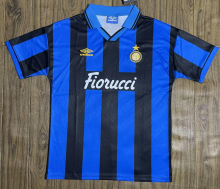 1992-1993 INT Home Retro Soccer Jersey